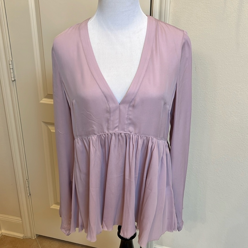 Elizabeth and James silk top